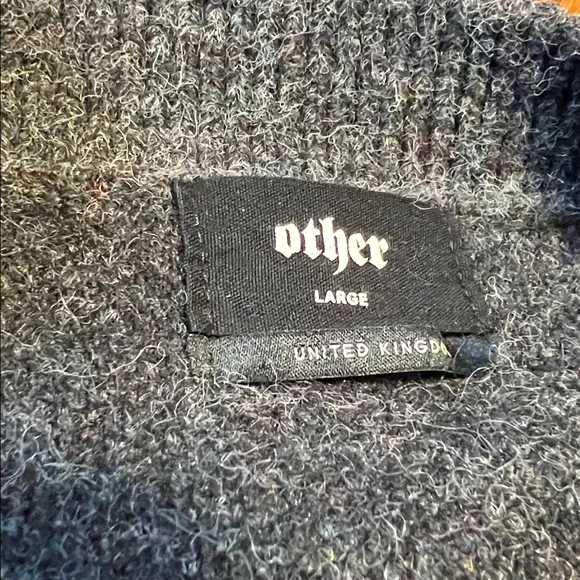 Other UK Oversized Wool Blend Cardigan Size Large - Picture 4 of 16